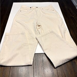 RSQ CORDUROY PANTS 90’s  WOMEN 27
CREAM COLOR